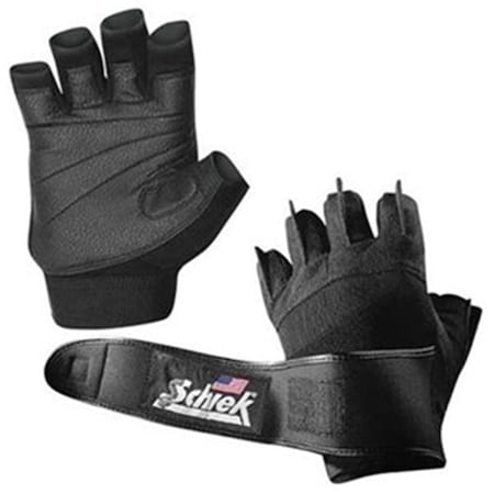Schiek Sports H-540PS-M Pink Womens Gel Lifting Gloves with Wrist Wraps - S-M SC455188